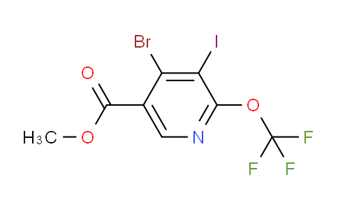 AM186925 | 1803990-20-6 | Methyl 4-bromo-3-iodo-2-(trifluoromethoxy)pyridine-5-carboxylate