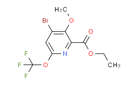 AM186926 | 1806089-51-9 | Ethyl 4-bromo-3-methoxy-6-(trifluoromethoxy)pyridine-2-carboxylate