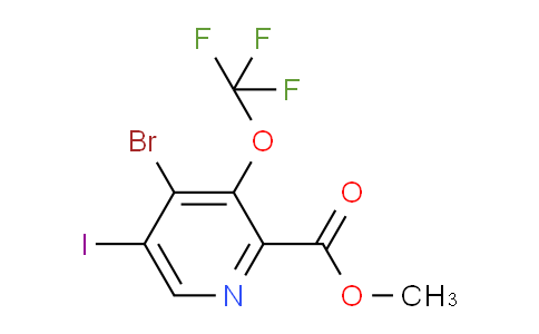 AM186927 | 1806083-87-3 | Methyl 4-bromo-5-iodo-3-(trifluoromethoxy)pyridine-2-carboxylate