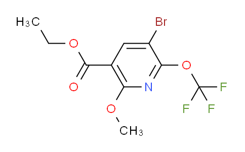 AM186930 | 1806200-37-2 | Ethyl 3-bromo-6-methoxy-2-(trifluoromethoxy)pyridine-5-carboxylate