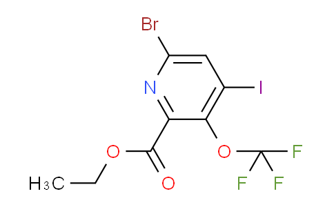 AM186937 | 1804595-79-6 | Ethyl 6-bromo-4-iodo-3-(trifluoromethoxy)pyridine-2-carboxylate