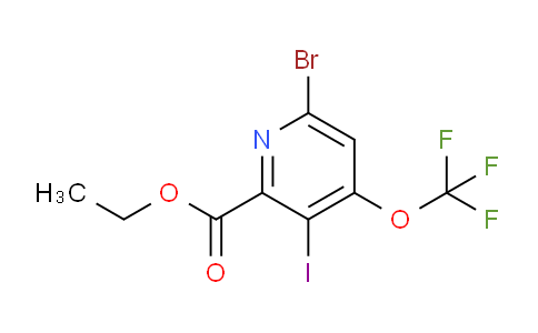 AM186944 | 1806215-88-2 | Ethyl 6-bromo-3-iodo-4-(trifluoromethoxy)pyridine-2-carboxylate