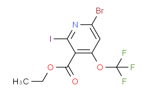 AM186949 | 1803990-40-0 | Ethyl 6-bromo-2-iodo-4-(trifluoromethoxy)pyridine-3-carboxylate