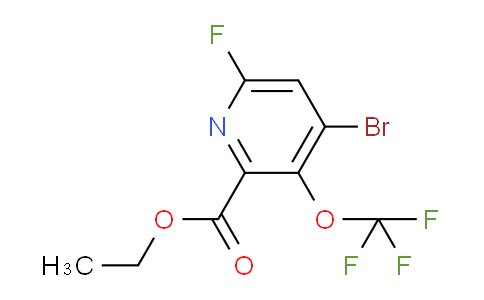 AM186950 | 1806176-99-7 | Ethyl 4-bromo-6-fluoro-3-(trifluoromethoxy)pyridine-2-carboxylate