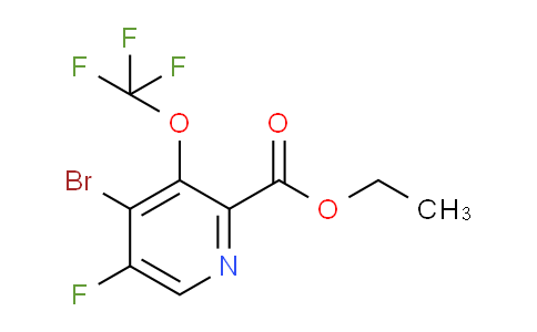 AM186954 | 1806081-85-5 | Ethyl 4-bromo-5-fluoro-3-(trifluoromethoxy)pyridine-2-carboxylate
