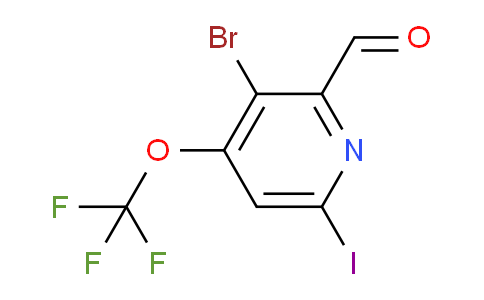 AM186955 | 1803674-99-8 | 3-Bromo-6-iodo-4-(trifluoromethoxy)pyridine-2-carboxaldehyde