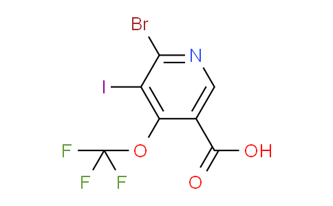 AM186957 | 1806124-89-9 | 2-Bromo-3-iodo-4-(trifluoromethoxy)pyridine-5-carboxylic acid