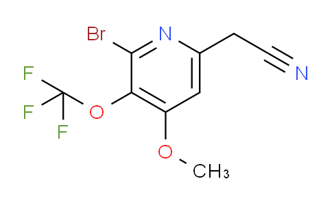 AM186958 | 1804576-91-7 | 2-Bromo-4-methoxy-3-(trifluoromethoxy)pyridine-6-acetonitrile