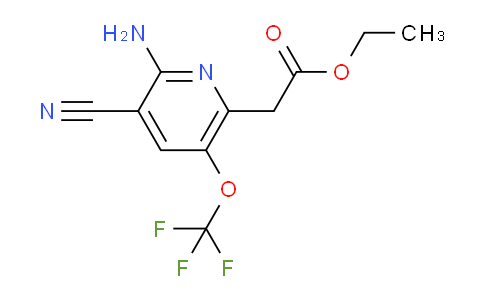AM18696 | 1803640-91-6 | Ethyl 2-amino-3-cyano-5-(trifluoromethoxy)pyridine-6-acetate