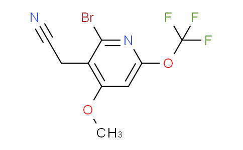 AM186960 | 1806221-23-7 | 2-Bromo-4-methoxy-6-(trifluoromethoxy)pyridine-3-acetonitrile