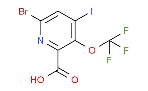 AM186964 | 1806083-45-3 | 6-Bromo-4-iodo-3-(trifluoromethoxy)pyridine-2-carboxylic acid
