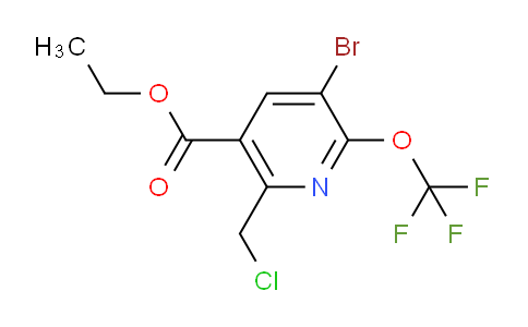 AM186965 | 1806130-18-6 | Ethyl 3-bromo-6-(chloromethyl)-2-(trifluoromethoxy)pyridine-5-carboxylate