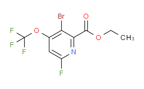 AM186967 | 1806081-95-7 | Ethyl 3-bromo-6-fluoro-4-(trifluoromethoxy)pyridine-2-carboxylate