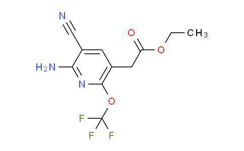 AM18698 | 1803921-45-0 | Ethyl 2-amino-3-cyano-6-(trifluoromethoxy)pyridine-5-acetate