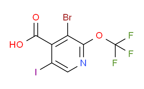 AM186981 | 1803990-79-5 | 3-Bromo-5-iodo-2-(trifluoromethoxy)pyridine-4-carboxylic acid
