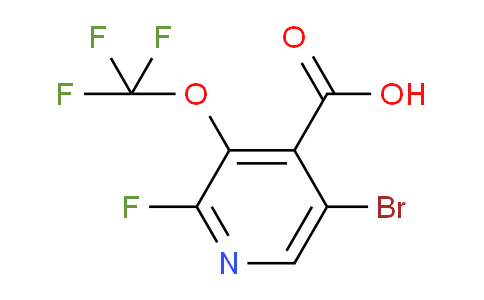 AM186983 | 1804383-67-2 | 5-Bromo-2-fluoro-3-(trifluoromethoxy)pyridine-4-carboxylic acid