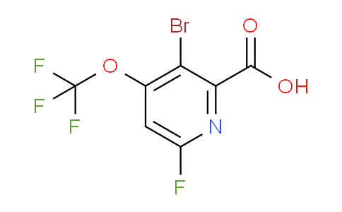 AM186985 | 1803620-94-1 | 3-Bromo-6-fluoro-4-(trifluoromethoxy)pyridine-2-carboxylic acid
