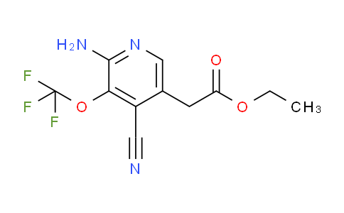 AM18699 | 1805950-48-4 | Ethyl 2-amino-4-cyano-3-(trifluoromethoxy)pyridine-5-acetate