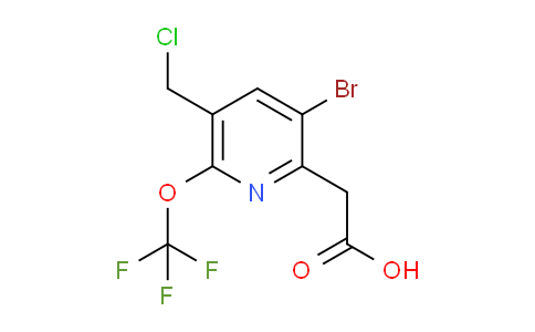 AM186998 | 1806224-02-1 | 3-Bromo-5-(chloromethyl)-6-(trifluoromethoxy)pyridine-2-acetic acid