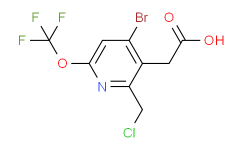AM186999 | 1804544-97-5 | 4-Bromo-2-(chloromethyl)-6-(trifluoromethoxy)pyridine-3-acetic acid