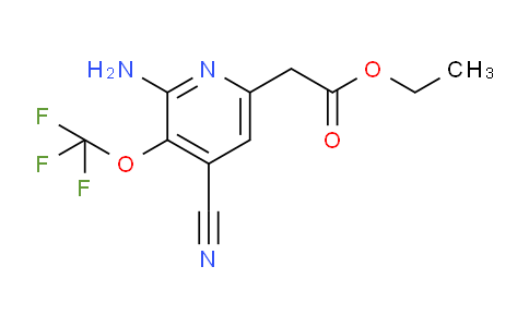 AM18700 | 1804585-45-2 | Ethyl 2-amino-4-cyano-3-(trifluoromethoxy)pyridine-6-acetate