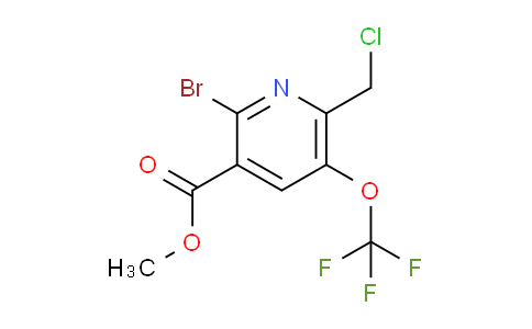 AM187002 | 1804544-17-9 | Methyl 2-bromo-6-(chloromethyl)-5-(trifluoromethoxy)pyridine-3-carboxylate