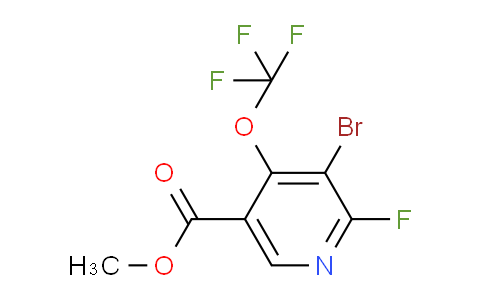 AM187006 | 1803968-93-5 | Methyl 3-bromo-2-fluoro-4-(trifluoromethoxy)pyridine-5-carboxylate