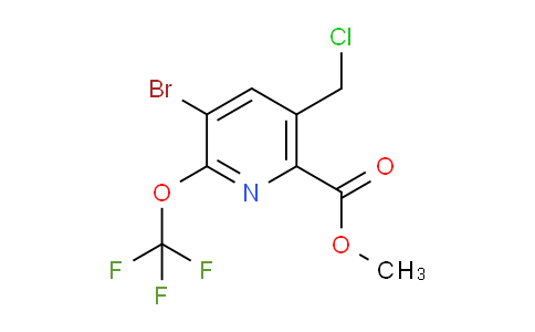 AM187011 | 1803527-65-2 | Methyl 3-bromo-5-(chloromethyl)-2-(trifluoromethoxy)pyridine-6-carboxylate