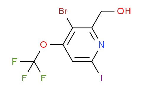 AM187025 | 1804633-66-6 | 3-Bromo-6-iodo-4-(trifluoromethoxy)pyridine-2-methanol