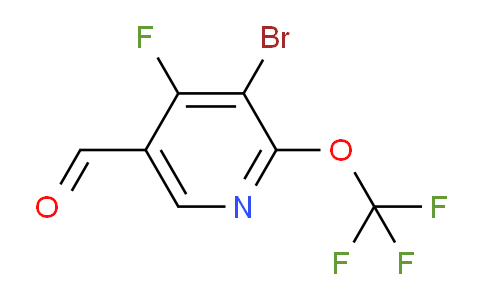 AM187030 | 1804678-00-9 | 3-Bromo-4-fluoro-2-(trifluoromethoxy)pyridine-5-carboxaldehyde