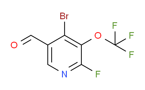 AM187037 | 1806080-19-2 | 4-Bromo-2-fluoro-3-(trifluoromethoxy)pyridine-5-carboxaldehyde