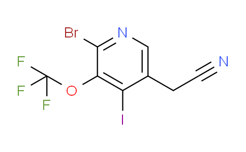 AM187038 | 1806116-23-3 | 2-Bromo-4-iodo-3-(trifluoromethoxy)pyridine-5-acetonitrile