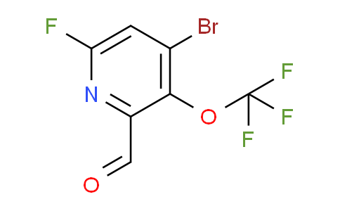 AM187040 | 1806176-59-9 | 4-Bromo-6-fluoro-3-(trifluoromethoxy)pyridine-2-carboxaldehyde