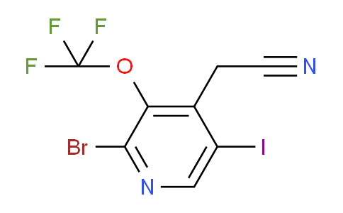 AM187041 | 1806221-79-3 | 2-Bromo-5-iodo-3-(trifluoromethoxy)pyridine-4-acetonitrile