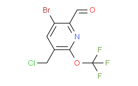 AM187045 | 1806096-45-6 | 3-Bromo-5-(chloromethyl)-6-(trifluoromethoxy)pyridine-2-carboxaldehyde