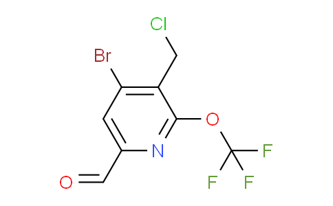 AM187049 | 1806216-14-7 | 4-Bromo-3-(chloromethyl)-2-(trifluoromethoxy)pyridine-6-carboxaldehyde