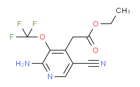 AM18705 | 1806000-47-4 | Ethyl 2-amino-5-cyano-3-(trifluoromethoxy)pyridine-4-acetate