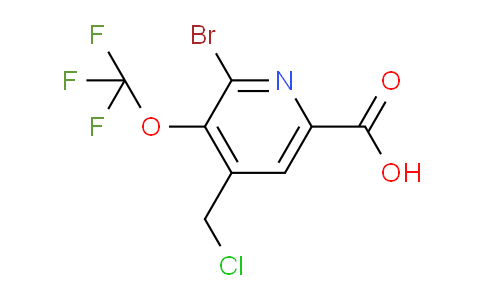 AM187061 | 1806084-26-3 | 2-Bromo-4-(chloromethyl)-3-(trifluoromethoxy)pyridine-6-carboxylic acid