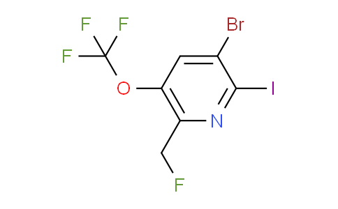 AM187062 | 1806115-64-9 | 3-Bromo-6-(fluoromethyl)-2-iodo-5-(trifluoromethoxy)pyridine