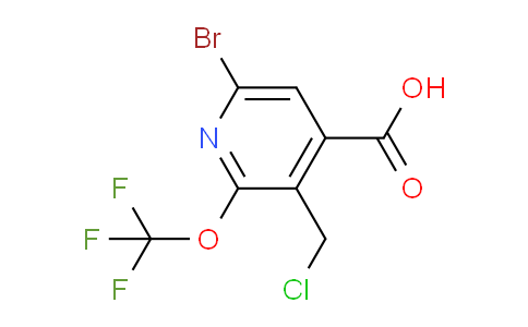 AM187065 | 1803527-55-0 | 6-Bromo-3-(chloromethyl)-2-(trifluoromethoxy)pyridine-4-carboxylic acid