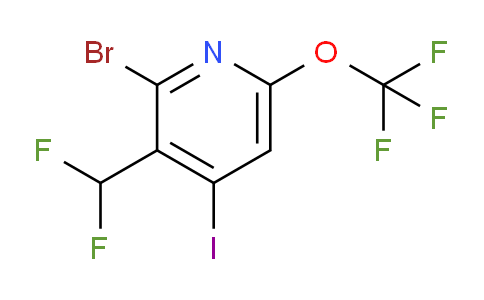 AM187066 | 1804632-15-2 | 2-Bromo-3-(difluoromethyl)-4-iodo-6-(trifluoromethoxy)pyridine