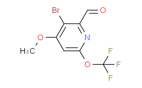 AM187067 | 1804396-95-9 | 3-Bromo-4-methoxy-6-(trifluoromethoxy)pyridine-2-carboxaldehyde
