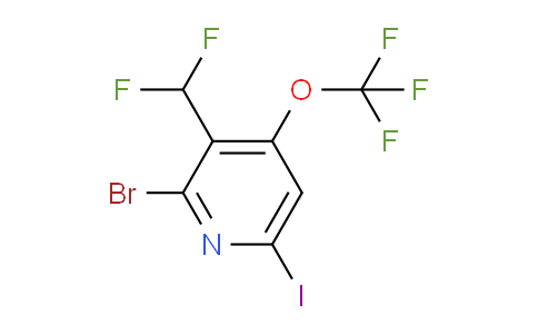 AM187068 | 1804471-76-8 | 2-Bromo-3-(difluoromethyl)-6-iodo-4-(trifluoromethoxy)pyridine