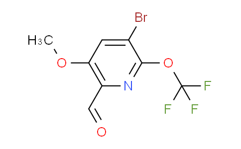 AM187069 | 1804617-23-9 | 3-Bromo-5-methoxy-2-(trifluoromethoxy)pyridine-6-carboxaldehyde