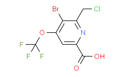 AM187070 | 1803917-96-5 | 3-Bromo-2-(chloromethyl)-4-(trifluoromethoxy)pyridine-6-carboxylic acid AM187070 | 1803917-96-5 | 3-Bromo-2-(chloromethyl)-4-(trifluoromethoxy)pyridine-6-carboxylic acid