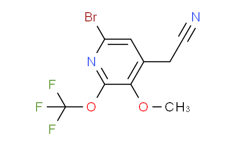 AM187072 | 1804599-49-2 | 6-Bromo-3-methoxy-2-(trifluoromethoxy)pyridine-4-acetonitrile