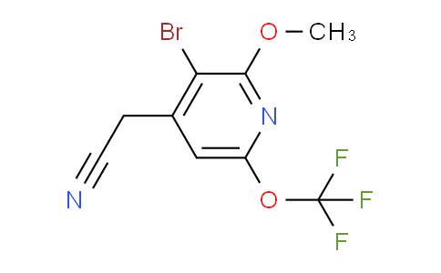 AM187078 | 1804635-12-8 | 3-Bromo-2-methoxy-6-(trifluoromethoxy)pyridine-4-acetonitrile AM187078 | 1804635-12-8 | 3-Bromo-2-methoxy-6-(trifluoromethoxy)pyridine-4-acetonitrile