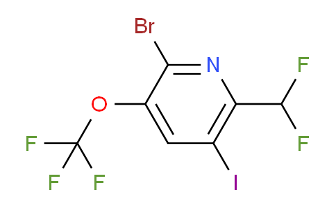 AM187079 | 1803998-96-0 | 2-Bromo-6-(difluoromethyl)-5-iodo-3-(trifluoromethoxy)pyridine AM187079 | 1803998-96-0 | 2-Bromo-6-(difluoromethyl)-5-iodo-3-(trifluoromethoxy)pyridine