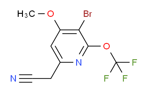AM187081 | 1803622-74-3 | 3-Bromo-4-methoxy-2-(trifluoromethoxy)pyridine-6-acetonitrile
