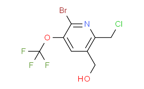 AM187084 | 1806215-85-9 | 2-Bromo-6-(chloromethyl)-3-(trifluoromethoxy)pyridine-5-methanol